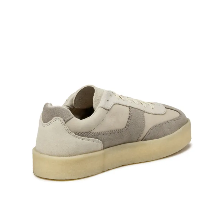 Leder Sneaker|Terrace Casual Sneaker*Clarks Originals Tor 80. Off White Combi
