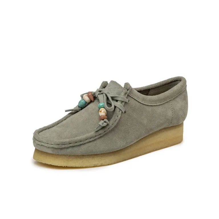 Leder Sneaker*Clarks Originals Wallabee W Sage Suede