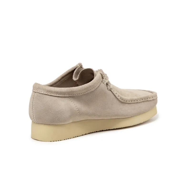 Leder Sneaker*Clarks Originals Wallabee 2604 Sand Suede