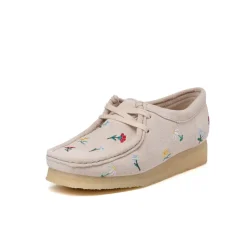 Leder Sneaker*Clarks Originals Wallabee Taupe Emb