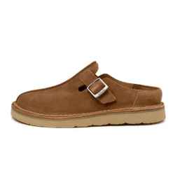 Leder Sneaker*Clarks Solsbury Mule Cola Suede