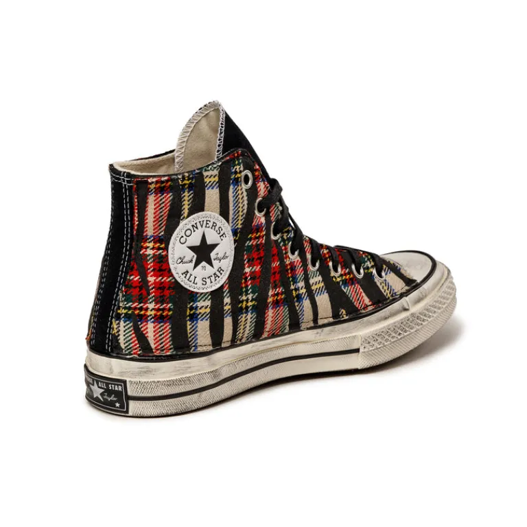 Leder Sneaker|High-Top Sneaker*Converse Chuck Taylor All Star '70 Hi Black Tartan Zebra