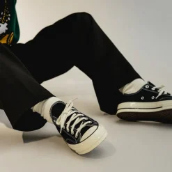 Vegane Sneaker*Converse Chuck Taylor All Star '70 Ox Black / Black / Egret