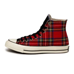 Leder Sneaker|High-Top Sneaker*Converse Chuck Taylor All Star '70 *Canvas LTD* *Crafted in Italy* Cheetah Tartan Clash