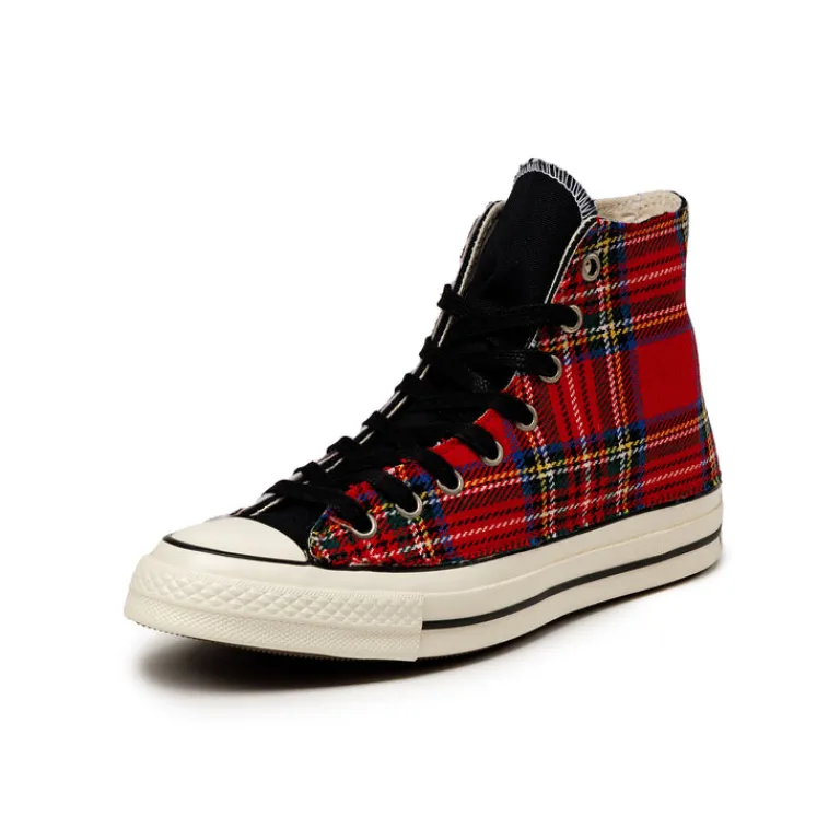 Leder Sneaker|High-Top Sneaker*Converse Chuck Taylor All Star '70 *Canvas LTD* *Crafted in Italy* Cheetah Tartan Clash