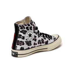 Leder Sneaker|High-Top Sneaker*Converse Chuck Taylor All Star '70 *Canvas LTD* *Crafted in Italy* Cheetah Tartan Clash
