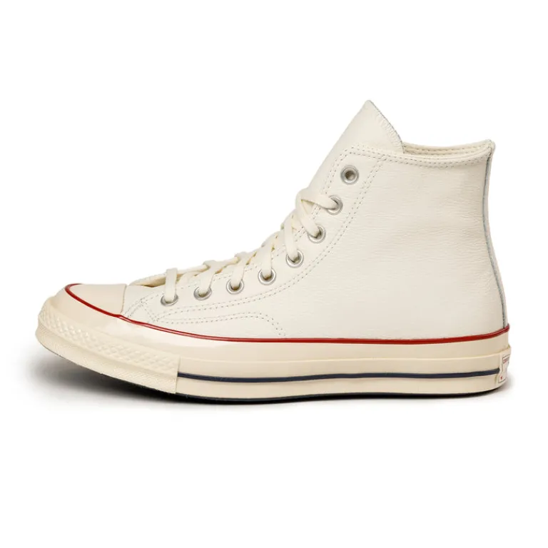 Leder Sneaker|High-Top Sneaker*Converse Chuck Taylor All Star '70 Hi Egret / Natural Ivory / Blue