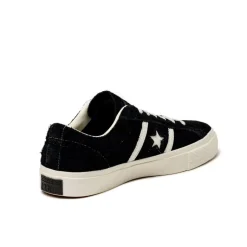 Leder Sneaker*Converse One Star Academy Pro *Suede* Black / Egret