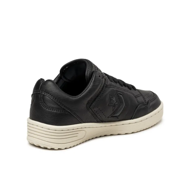 Leder Sneaker*Converse Weapon OX Black / Black / Natural Ivory