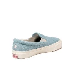 Leder Sneaker*Converse x Golf le Fleur One Star Slip Pro Forget Me Not / Egret