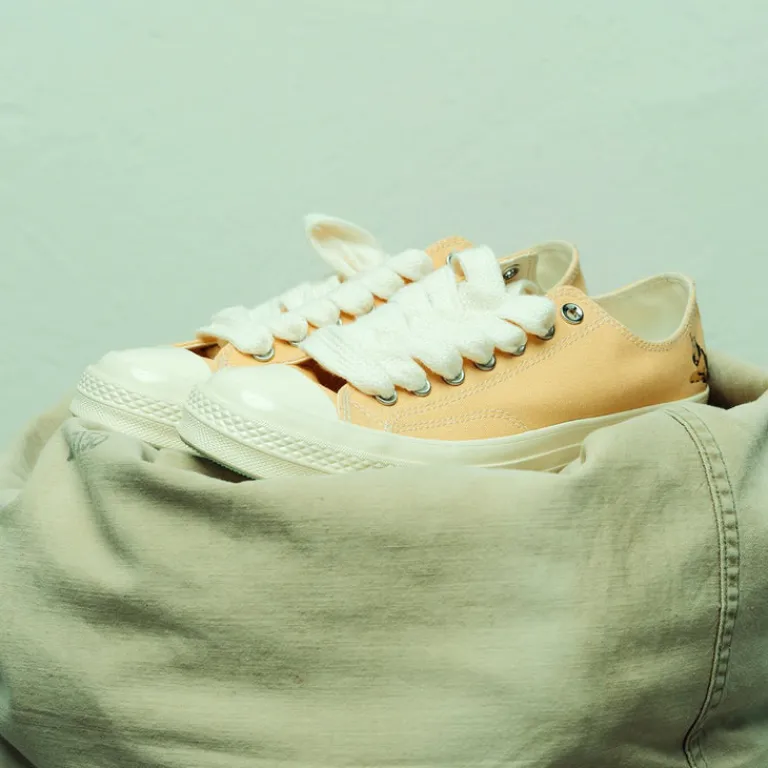 Vegane Sneaker*Converse x Golf le Fleur Darryl Chuck Taylor All Star '70 OX Apricot Cream / Antique White