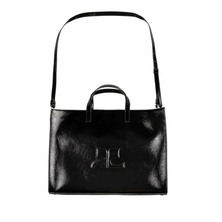 Taschen*Courreges AC Shadow Naplack Tote Bag Black