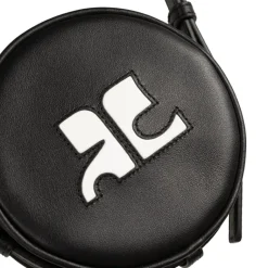 Taschen*Courreges Reedition Leather Circle Bag Black