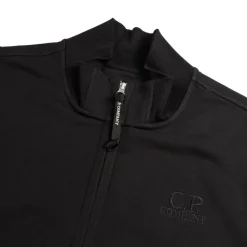 Knitwear*C.P. Company Diagonal Raised Fleece Sweat Jacket Black