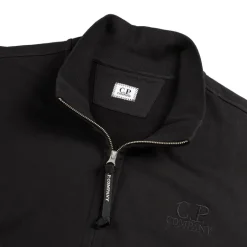 Knitwear*C.P. Company Diagonal Raised Fleece Sweat Jacket Black