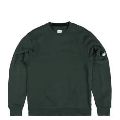 Crewnecks*C.P. Company Diagonal Raised Fleece Sweatshirt Dark Shadow