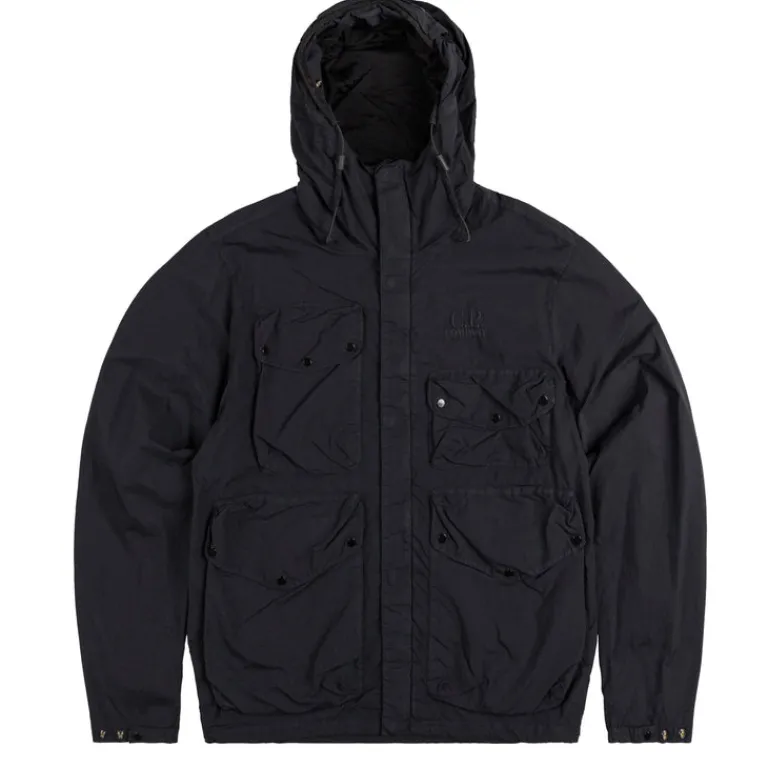 Jacken*C.P. Company Flatt Nylon Goggle Jacket Total Eclipse