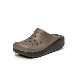Vegane Sneaker|Mules & Slides*Crocs Blunt Toe Blocked Pewter