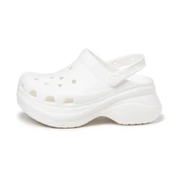 Vegane Sneaker|Plateau Sneaker*Crocs Classic Bae Clog W White