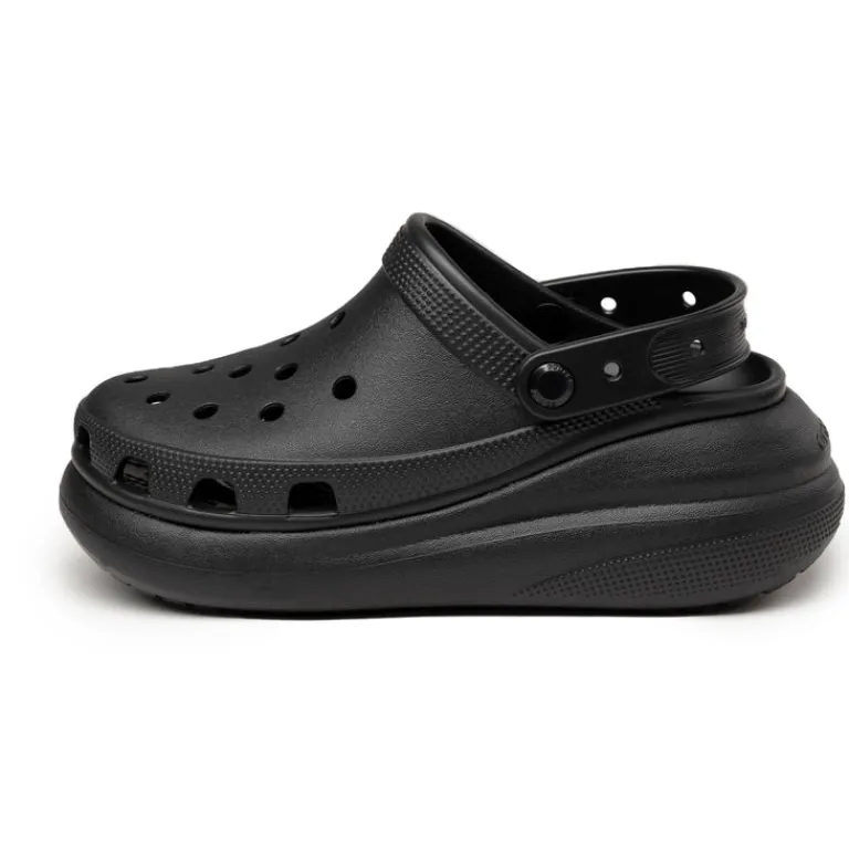 Vegane Sneaker|Mules & Slides*Crocs Classic Crush Clog Black