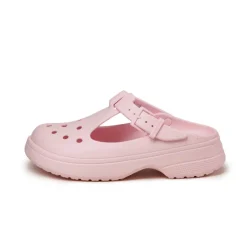 Vegane Sneaker|Sandals*Crocs Classic Mary Jane Clog W Pink Milk