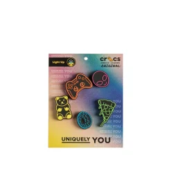 Stuff*Crocs LED Dude Bro Jibbitz 5-PacK Multicolor
