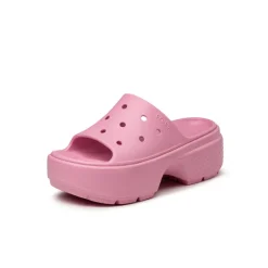 Vegane Sneaker|Plateau Sneaker*Crocs Stomp Slide Pink Tweed