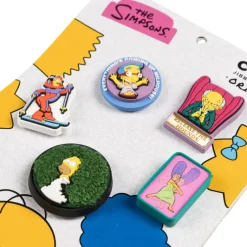Stuff*Crocs The Simpsons Meme Jibbitz 5-Pack Multicolor