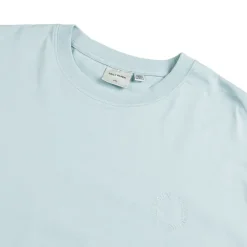 T-Shirts*Daily Paper Orbit Embroidered T-Shirt Light Blue