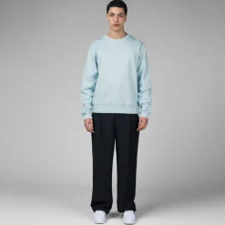 Crewnecks*Daily Paper Orbit Embroidered Sweater Light Blue
