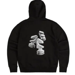 Hoodies*Daily Paper Overlooked Hoodie Black