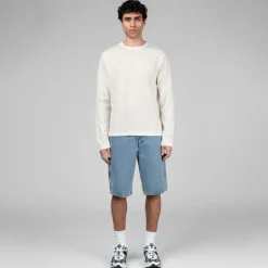 T-Shirts*Daily Paper Slub Longsleeve T-Shirt White