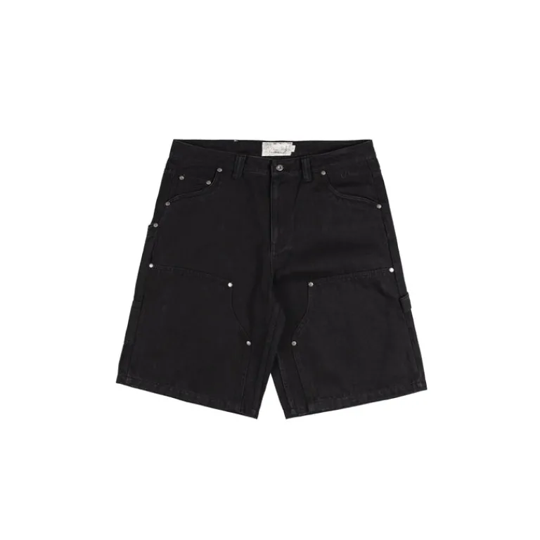 Shorts*Dime Carpenter Denim Shorts Jet Black