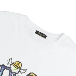 T-Shirts*Dime Classic Fuzzy T-Shirt White