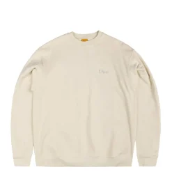 Crewnecks*Dime Classic Small Logo Crewneck Natural