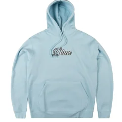 Hoodies*Dime Pixel Cursive Hoodie Stone Ice