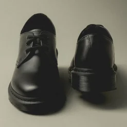 Leder Sneaker*Dr. Martens 1461 *Mono* Black Smooth