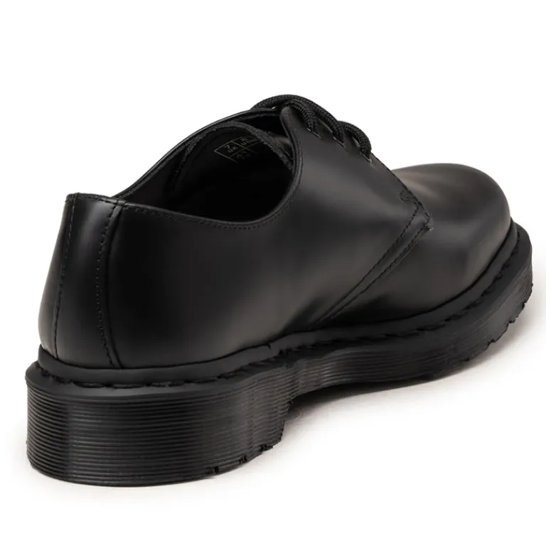 Leder Sneaker*Dr. Martens 1461 *Mono* Black Smooth