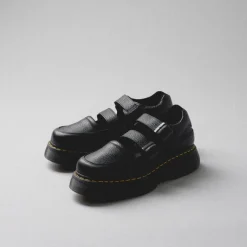 Leder Sneaker|Plateau Sneaker*Dr. Martens Buzz Mary Jane Black