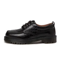 Plateau Sneaker|Leder Sneaker*Dr. Martens Lowell Dark Brown