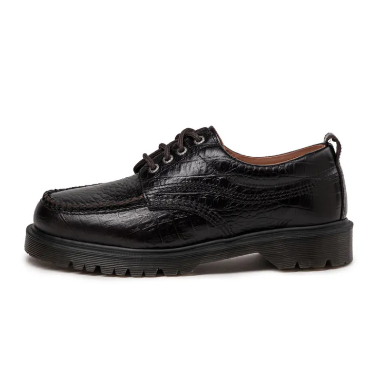Plateau Sneaker|Leder Sneaker*Dr. Martens Lowell Dark Brown