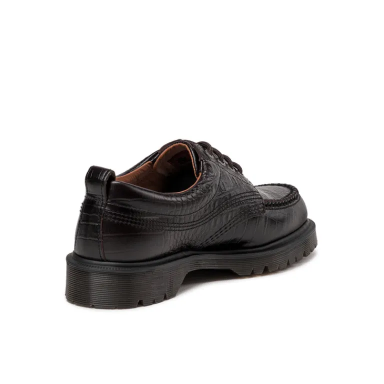Plateau Sneaker|Leder Sneaker*Dr. Martens Lowell Dark Brown