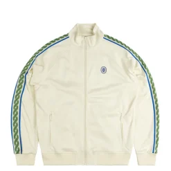 Crewnecks*Drole de Monsieur La Track Jacket Tresse Off White