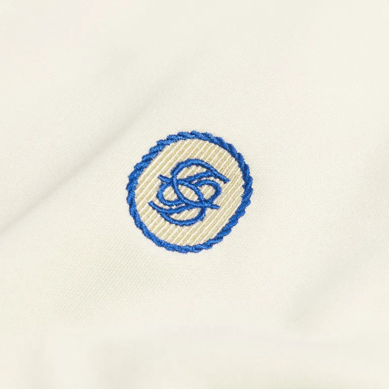 Crewnecks*Drole de Monsieur La Track Jacket Tresse Off White