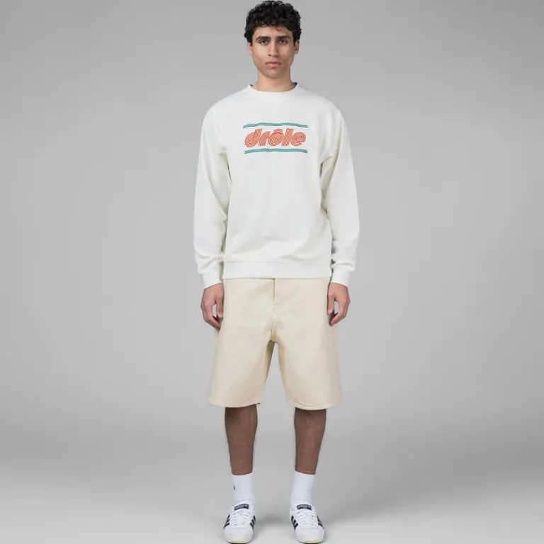 Shorts*Drole de Monsieur Le Short Baggy Ecru Off White