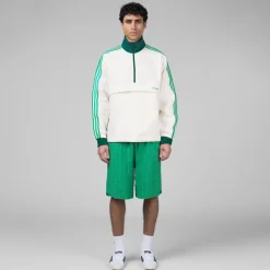 Shorts*Drole de Monsieur Le Short Monogramme Emeraude