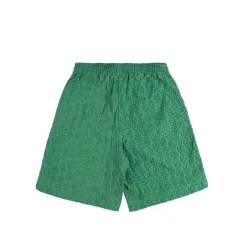 Shorts*Drole de Monsieur Le Short Monogramme Emeraude