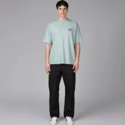 T-Shirts*Drole de Monsieur Le T-Shirt Slogan Light Blue