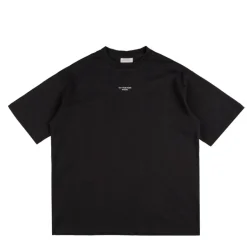 T-Shirts*Drole de Monsieur Le T-Shirt Slogan Classique Black