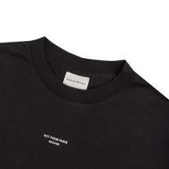 T-Shirts*Drole de Monsieur Le T-Shirt Slogan Classique Black